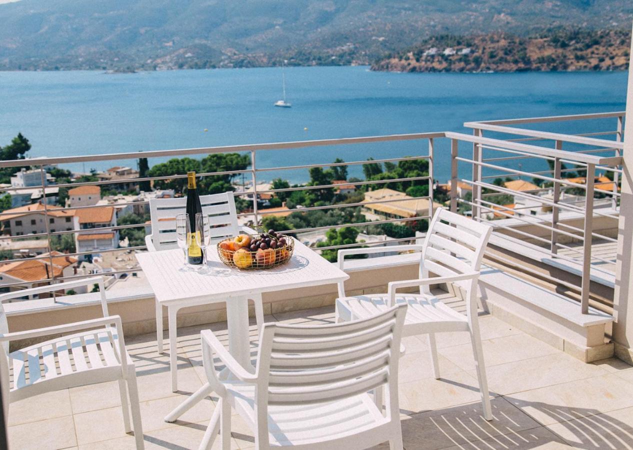 Kalavria Luxury Suites - Magnificent Sea View Of Poros Poros Town Exterior photo